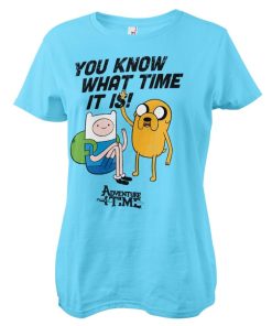 Kvinna Shirtstore | It'S Adventure Time Girly Tee