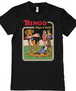 Mann Shirtstore | Bingo Digs A Hole T-Shirt Black