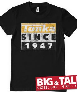 Mann Shirtstore | Tonka Since 1947 Big & Tall T-Shirt Black