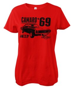 Kvinna Shirtstore | Camaro Ss 1969 Girly Tee