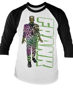 Mann Shirtstore | Fresh Frank In Suit Baseball Long Sleeve Tee Whiteblack