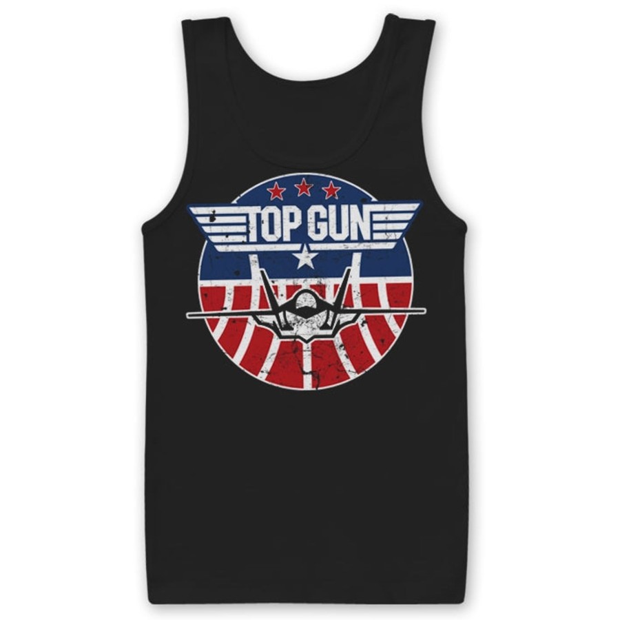 Mann Shirtstore | Top Gun Tomcat Tank Top Black