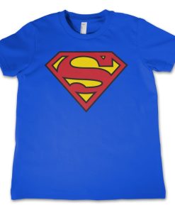 Barn Shirtstore | Superman Shield Kids T-Shirt Blue
