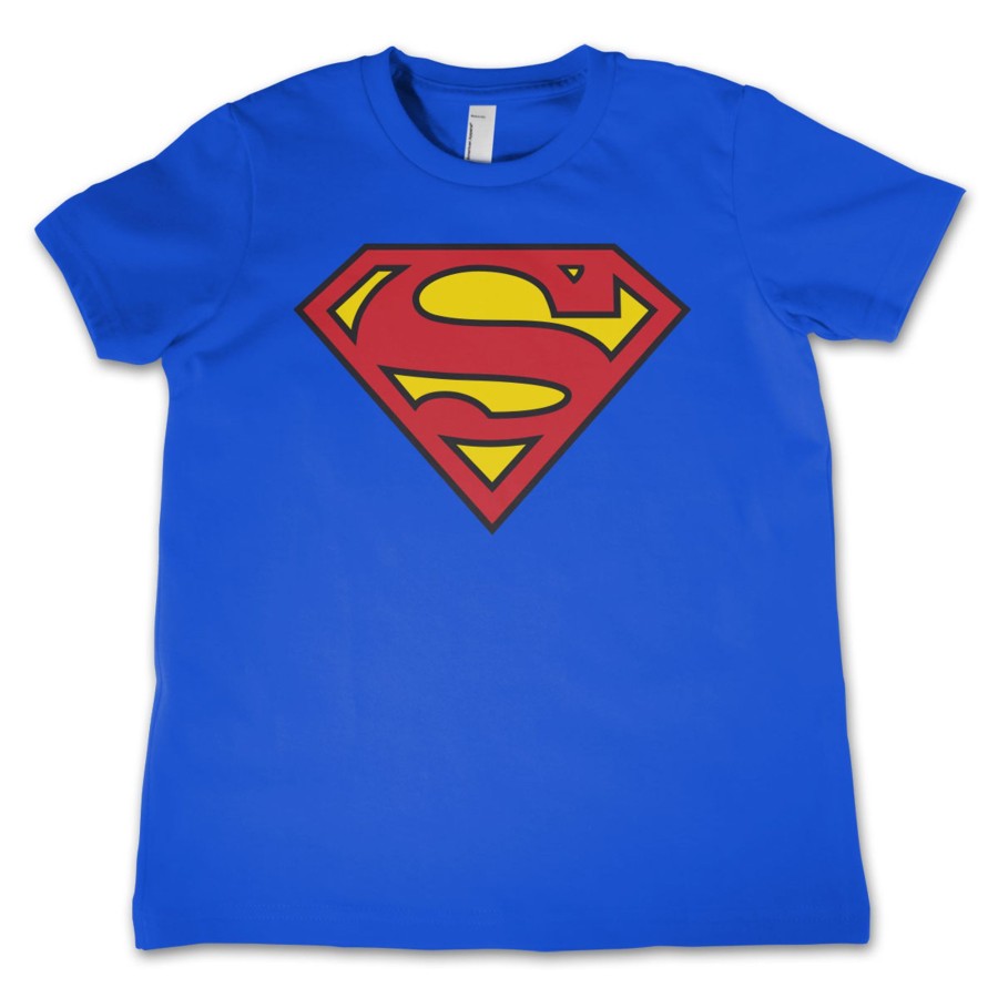 Barn Shirtstore | Superman Shield Kids T-Shirt Blue