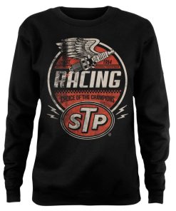 Kvinna Shirtstore | Stp Vintage Racing Girly Sweatshirt Black