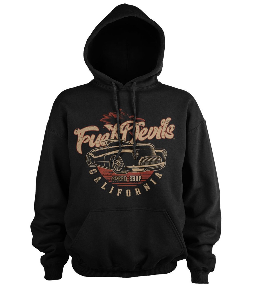 Mann Shirtstore | Fuel Devils Cali Cab Hoodie Black
