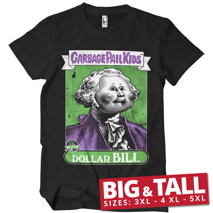 Mann Shirtstore | Dollar Bill Big & Tall T-Shirt Black