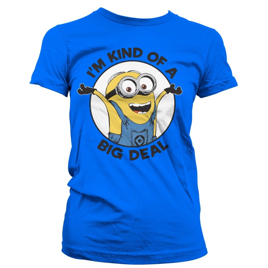 Kvinna Shirtstore | Minions - I'M Kind Of A Big Deal Girly Tee