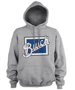 Mann Shirtstore | Buick Wordmark Logo Hoodie Heathergrey