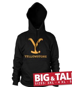 Mann Shirtstore | Yellowstone Big & Tall Hoodie Black