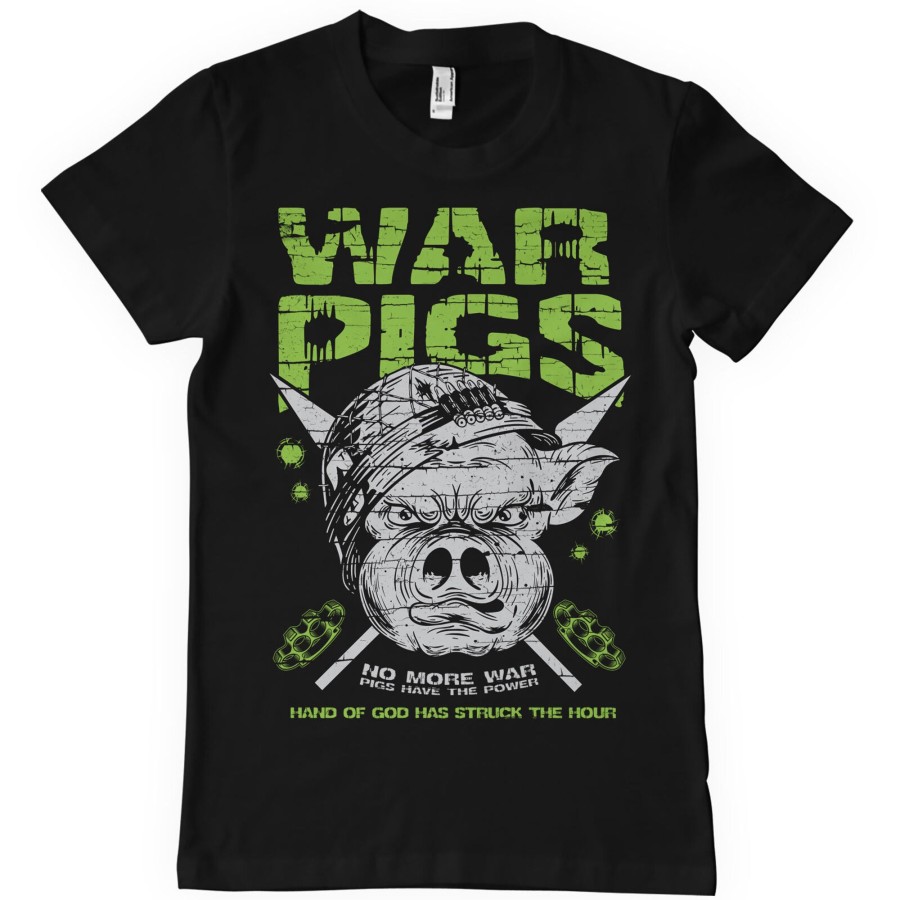 Mann Shirtstore | War Pigs T-Shirt Black
