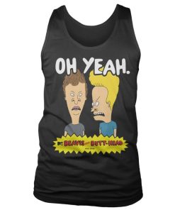 Mann Shirtstore | Beavis And Butt-Head Oh Yeah Tank Top Black