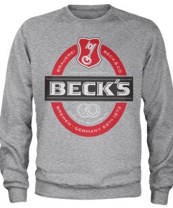 Mann Shirtstore | Beck'S Label Logo Sweatshirt