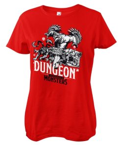 Kvinna Shirtstore | Dungeon Monsters Girly Tee