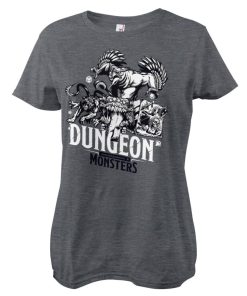 Kvinna Shirtstore | Dungeon Monsters Girly Tee