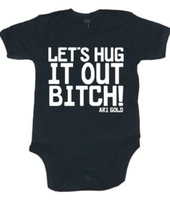 Barn Shirtstore | Let´S Hug It Out Bitch Body Black