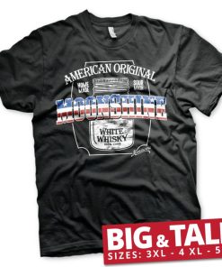Mann Shirtstore | American Original Moonshine Big & Tall T-Shirt Black