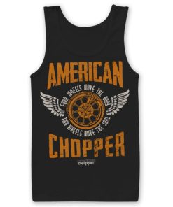 Mann Shirtstore | American Chopper - Two Wheels Tank Top Black