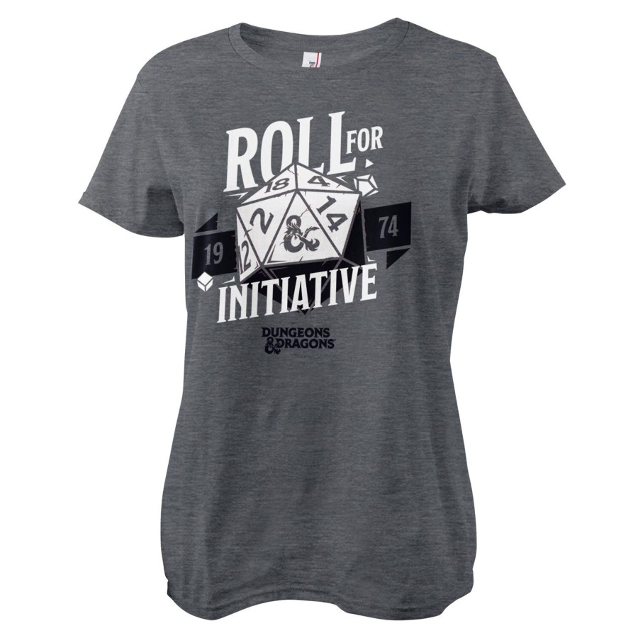 Kvinna Shirtstore | Roll For Initiative Girly Tee