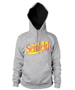 Mann Shirtstore | Seinfeld Washed Logo Hoodie Heathergrey