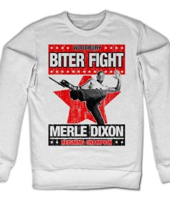 Mann Shirtstore | Woodbury Biter Fight Sweatshirt White