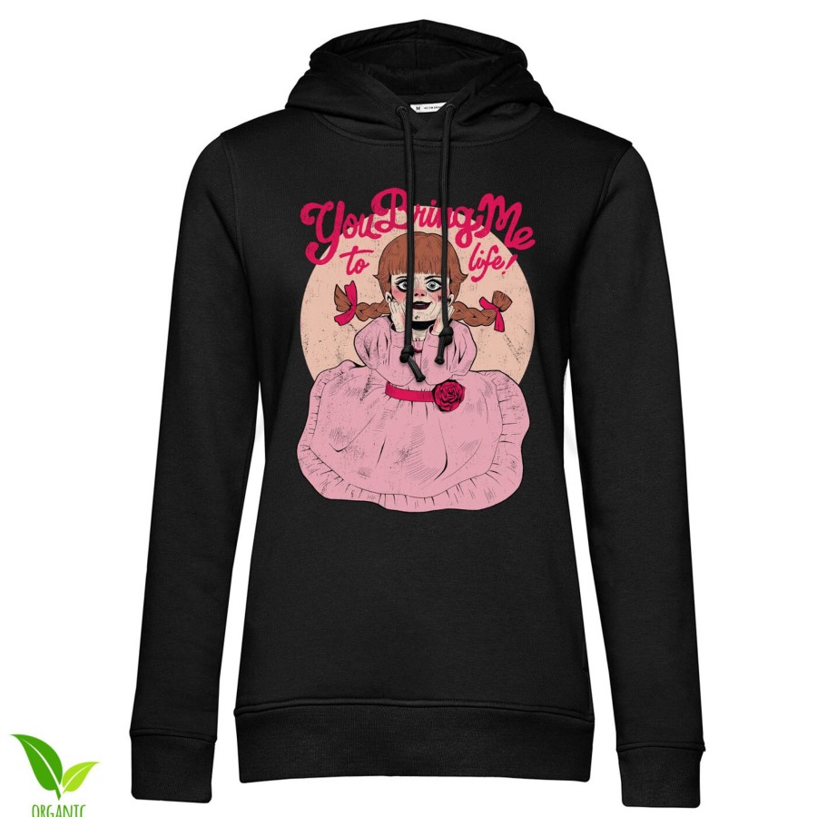Kvinna Shirtstore | You Bring Me To Life Girls Hoodie Black