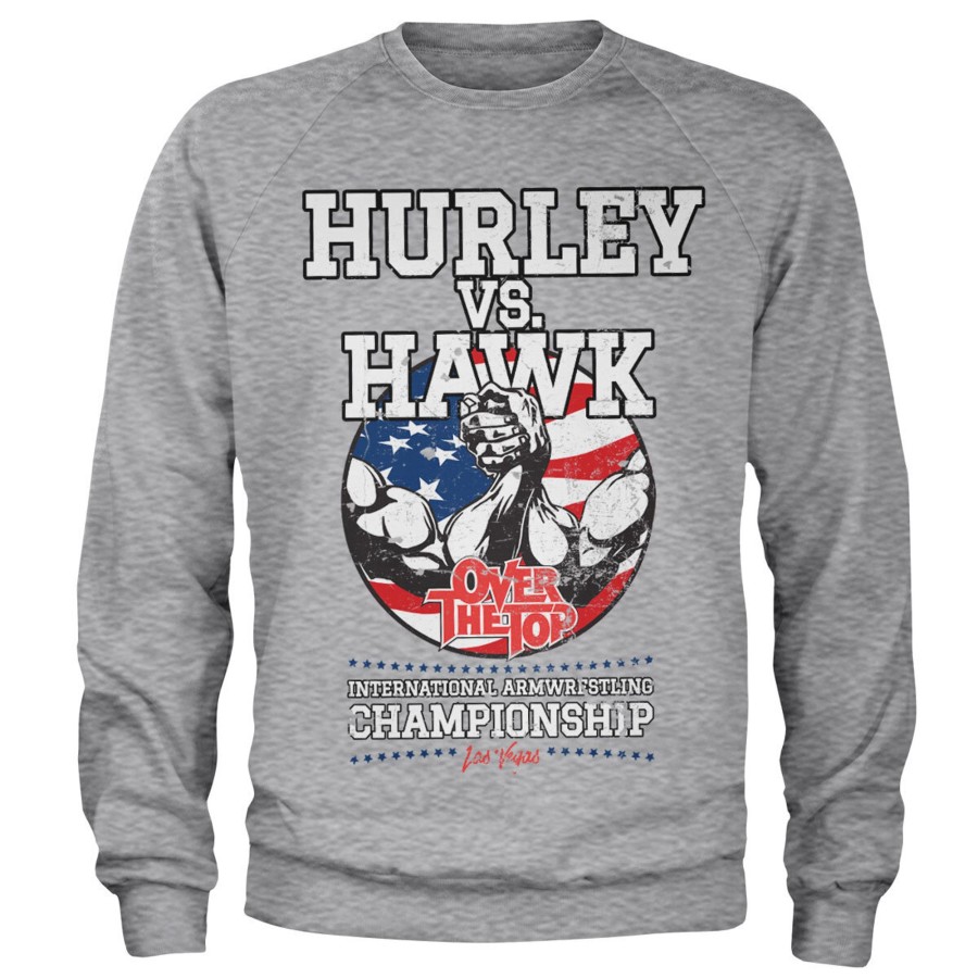 Mann Shirtstore | Hurley Vs. Hawk Sweatshirt Heathergrey