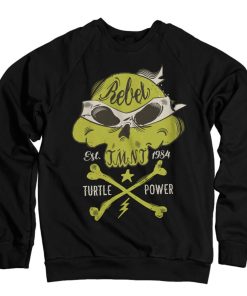 Mann Shirtstore | Tmnt - Rebel Turtle Power Sweatshirt Black