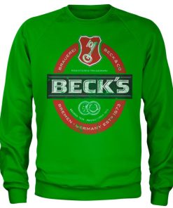 Mann Shirtstore | Beck'S Beer Washed Label Logo Sweatshirt