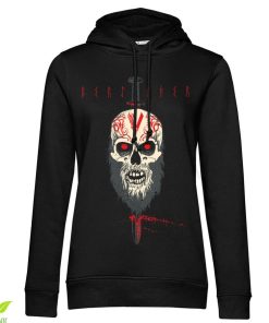 Kvinna Shirtstore | Vikings - Berserker Girls Hoodie Black