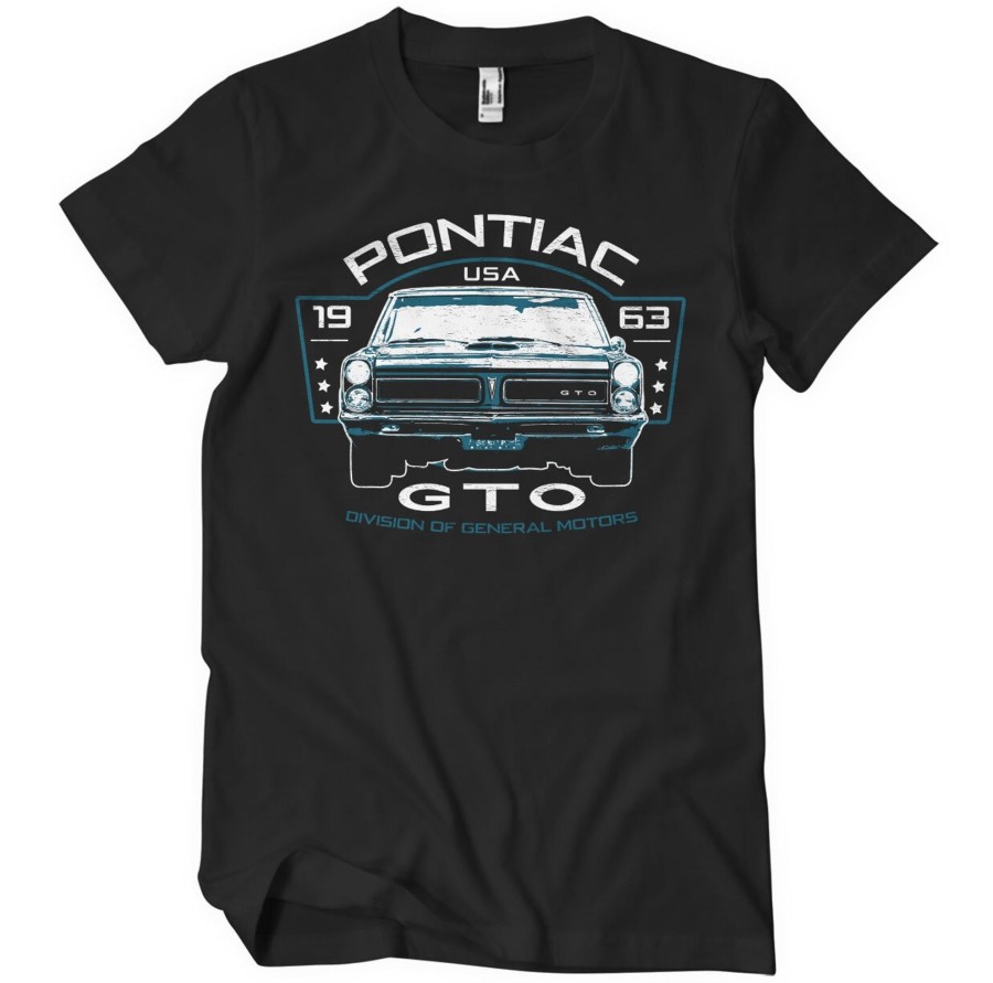 Mann Shirtstore | Pontiac Gto T-Shirt Black