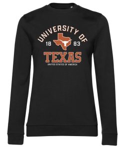 Kvinna Shirtstore | University Of Texas Girly Sweatshirt Black