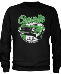 Mann Shirtstore | Chevrolet Chevelle Ss Sweatshirt Black