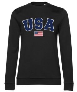 Kvinna Shirtstore | Usa Varsity Girly Sweatshirt