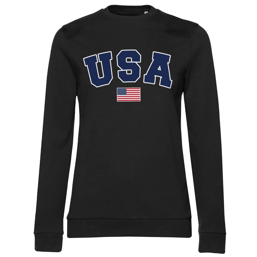 Kvinna Shirtstore | Usa Varsity Girly Sweatshirt
