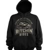Mann Shirtstore | Bitchin' Rides Sunset Pick-Up Hoodie Black