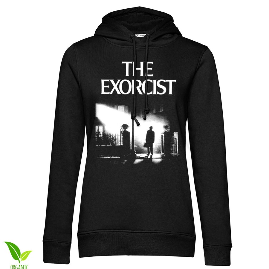 Kvinna Shirtstore | The Exorcist Poster Girls Hoodie Black