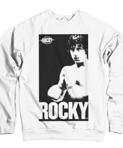 Mann Shirtstore | Rocky - Vintage Photo Sweatshirt White