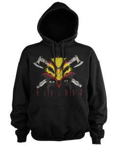 Mann Shirtstore | Vikings Eyes Hoodie Black