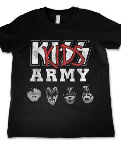 Barn Shirtstore | Kiss Kids Army Kids Tee Black