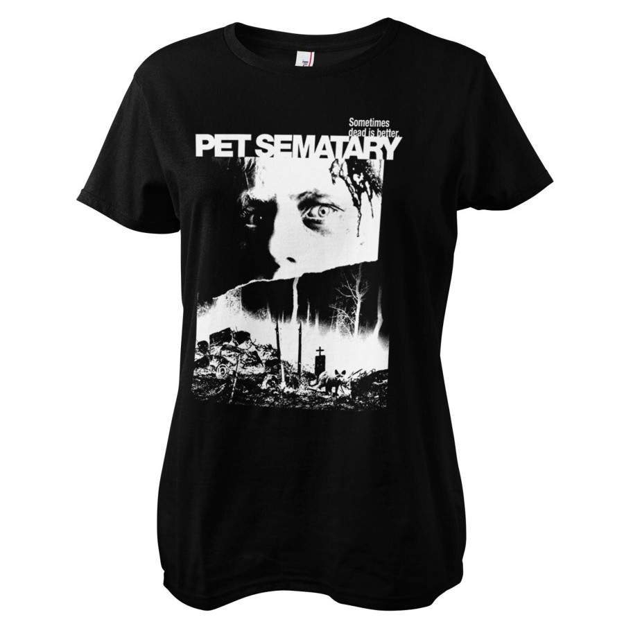 Kvinna Shirtstore | Pet Sematary Poster Girly Tee