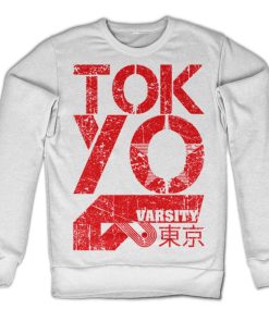 Mann Shirtstore | Tokyo Varsity Sweatshirt White