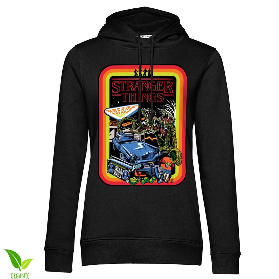Kvinna Shirtstore | Stranger Things Retro Poster Girls Hoodie