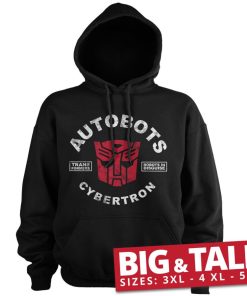 Mann Shirtstore | Autobots Cybertron Big & Tall Hoodie Black