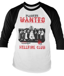 Mann Shirtstore | Players Wanted Baseball Long Sleeve T-Shirt Whiteblack