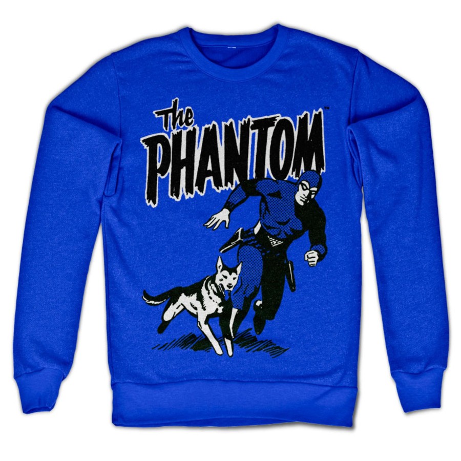 Mann Shirtstore | The Phantom & Devil Sweatshirt Blue