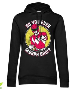 Kvinna Shirtstore | Do You Even Morph Bro Girls Hoodie Black
