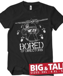 Mann Shirtstore | Bored Of Directors Drop Big & Tall T-Shirt Black