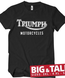 Mann Shirtstore | Triumph Motorcycles Big & Tall T-Shirt Black