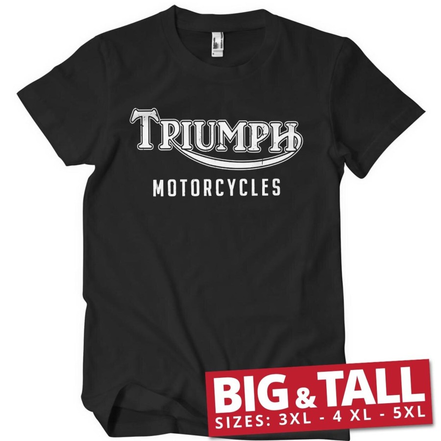 Mann Shirtstore | Triumph Motorcycles Big & Tall T-Shirt Black